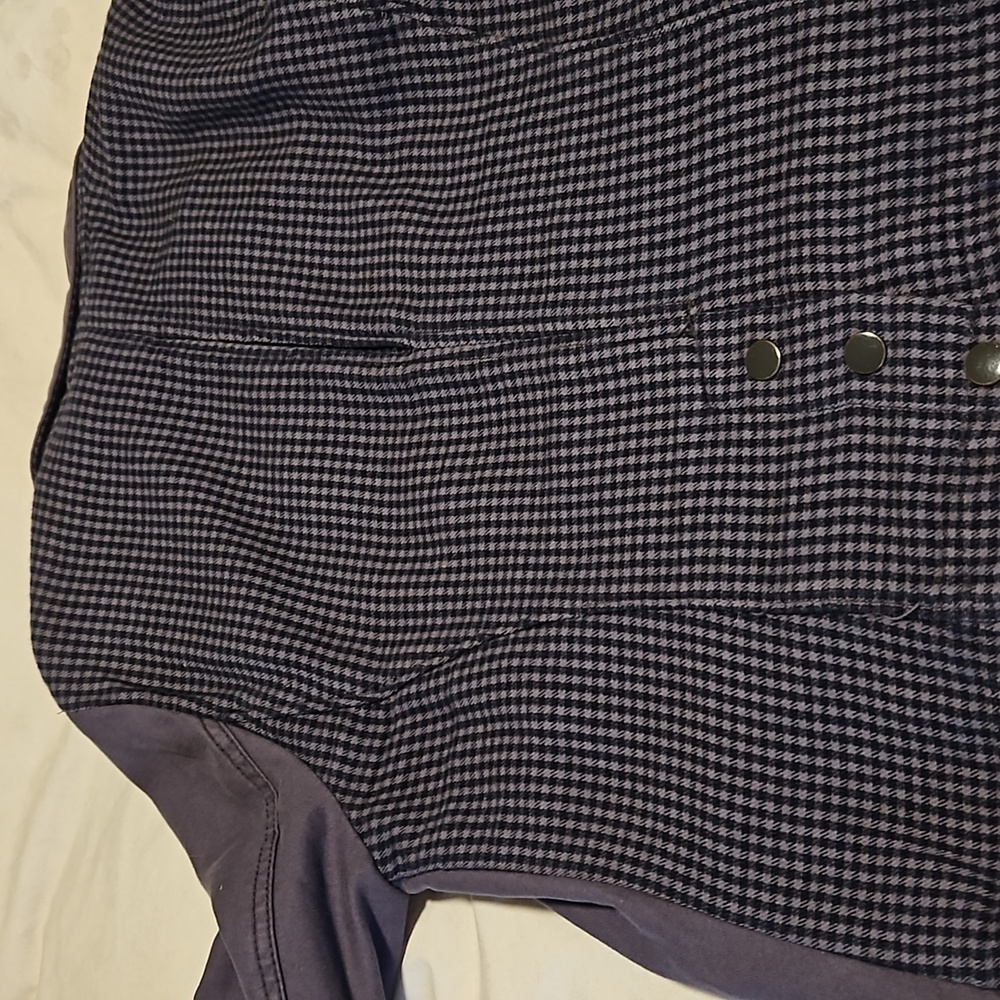 Fun multi texture and fabric blazer - Picture 6 of 6